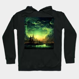 Fantasy Landscape Surreal Dreamscape Hoodie